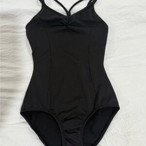 Black Ballet Camisole Leotard